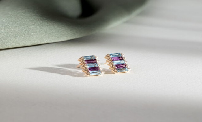 Gemstone Studs