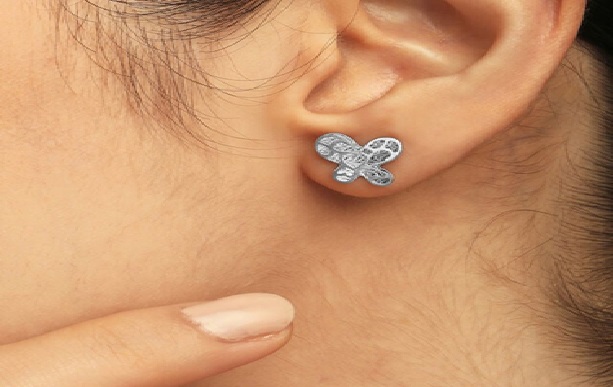 Trendy Silver Studs